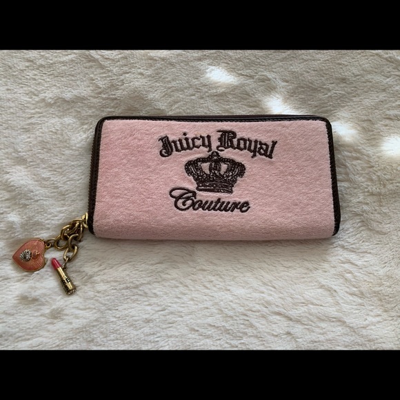 Juicy Couture Handbags - Juicy Couture velour wallet